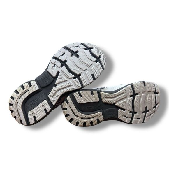 Brooks Ghost 15 Running Sneakers Shoes White Ebony Oyster Activewear Women’s 9 - Picture 7 of 10